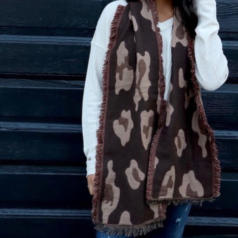Oblong Knit Scarf
